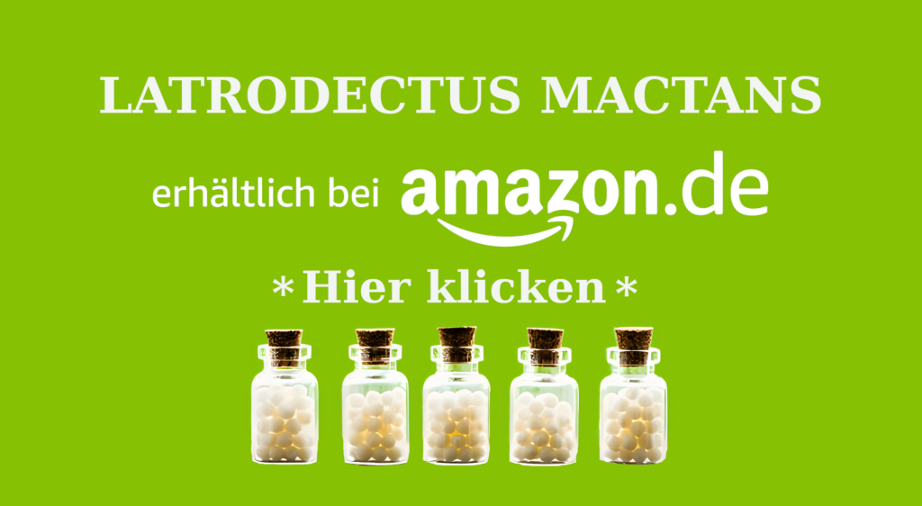 LATRODECTUS MACTANS AFFILIATE Wie Latrodectus Mactans (Schwarze Witwe) in der Homöopathie bei Angina pectoris, Durchblutungsstörungen und mehr helfen kann Homöopathie Leitfaden